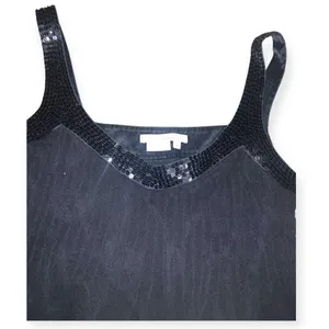 Y2k sequin babydoll tank blouse thumbnail 3