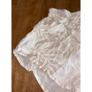 Ocean Drive Smocked Shorts Palm Leaf Print Tassel Detail Casual Size L‎ thumbnail 3