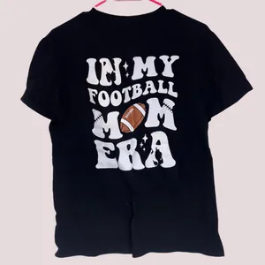 NWT “In My Football Mom Era”‎ Black Tee - Med thumbnail 4