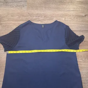 SHEIN Women’s‎ XL Navy Blue Short Sleeve Casual Dress thumbnail 5