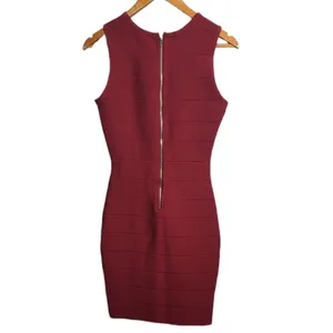 ‎Shinestar Bodycon Sleeveless Red Dress Size Small New thumbnail 2