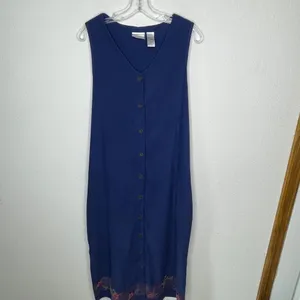 Vintage Napa Valley‎ Dress Embroidered Bottom thumbnail 9