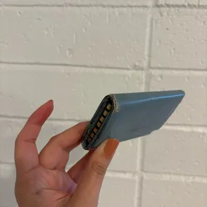 Saint Laurent vintage keyholder wallet in blue thumbnail 3