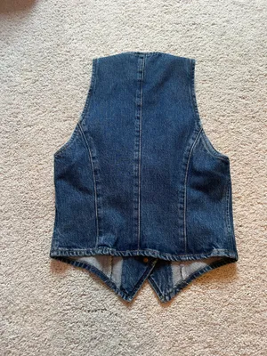 AGOLDE Vest Denim Medium thumbnail 2
