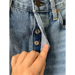 Agolde Women's Blue Distressed Boho Jeans Size 24 thumbnail 4