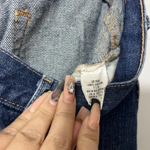 Hollister Low Rise Straight Leg Distressed Jeans Blue Size 11R thumbnail 6