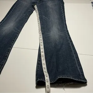 Citizens of‎ Humanity Lily 126 Womens 30 Blue Denim Slim Bootcut Jean Y2K *FLAW thumbnail 8