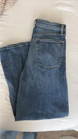 Rag & Bone Serena High-Rise Crop Jeans thumbnail 2