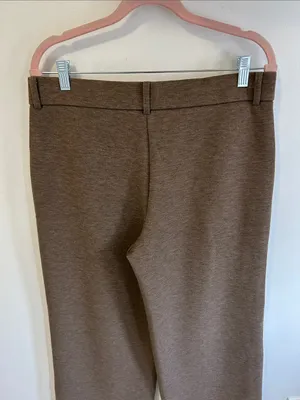OGL Move Heather Brown Wide Leg Sweatpant Trousers thumbnail 4