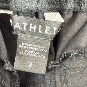 Athleta Savannah Jogger Black High Rise Paperbag Waist‎ Pants Size 2 thumbnail 6