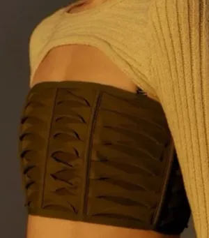 Out from under by Urban Outfitters twisted cropped top. Size medium thumbnail 1