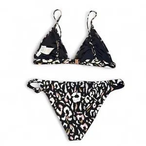 NEW Somedays Lovin Through The Wild 90s Y2K Leopard Print Bikini Set — LARGE thumbnail 6