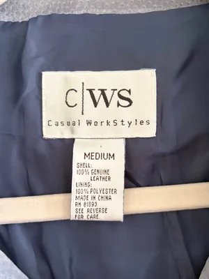 Club Monaco Slate Blue Suede Jacket Gray Size M thumbnail 4