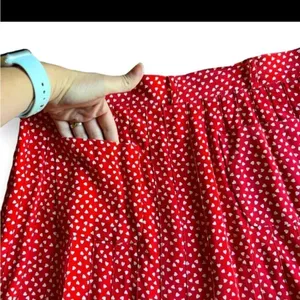 Whistles‎ confetti heart silk pleated skirt 10 thumbnail 3