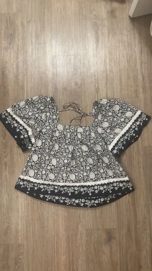 Target top and short linen set thumbnail 2