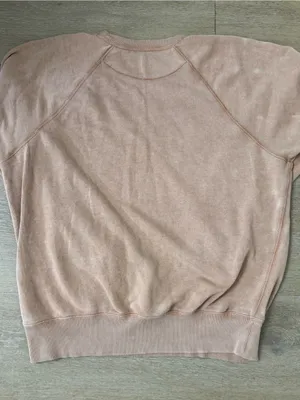 Aerie Crewneck Tan Sweatshirt thumbnail 6