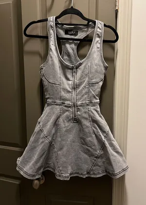 Akira denim athletic dress  thumbnail 1