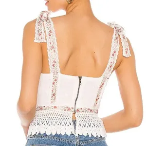 NWT Tularosa Amara Top in White Multi Sz. S thumbnail 2