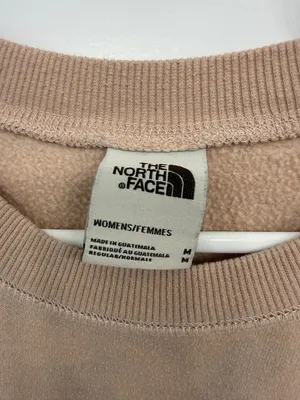 The North Face Tan Fleece Crewneck Pullover Women’s M thumbnail 4