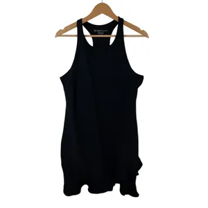 Beyond Yoga Spacedye Ruffled Up High Neck Racerback Dress Size XL‎ Athleisure thumbnail 2