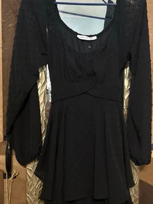 Altar'd State Lola Clip Dot Crossover Romper. Size Medium thumbnail 1