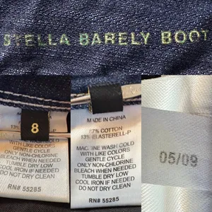 Express Stella Barely Boot Low Rise Jeans Distressed Y2K Indie Sleaze thumbnail 6
