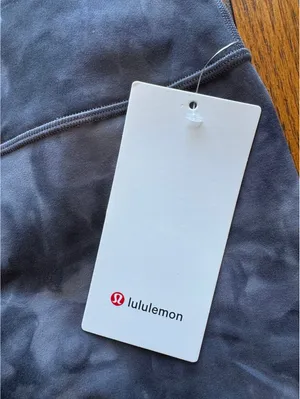 Lululemon Align High Rise 23” Diamond Dye Grey Size 6 NWT thumbnail 5
