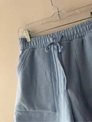 PINK Victoria’s Secret Blue Ivy Fleece Classic Shorts Cozy Lounge thumbnail 4