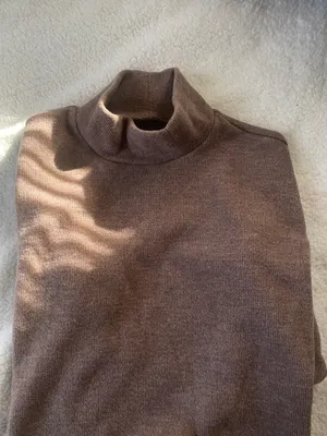 Abercrombie Exclusive Online Taupe Cozy Knit. Dress Mock Neck NWT XS thumbnail 3