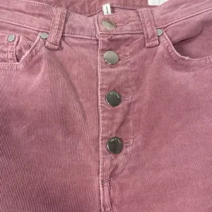 Rag & Bone Nina High-Rise Ankle Skinny Corduroy Button‎ Fly Jeans Size 27 Mauve thumbnail 6