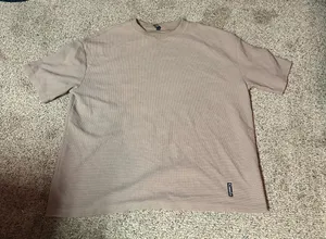 Comfort waffle knot oversized top thumbnail 1