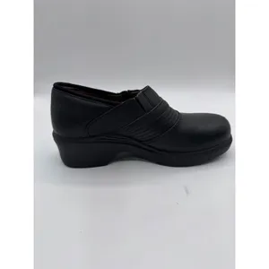 Ariat Steel Toe Leather Safety Work Clogs Slip On Black Women's 7.5B thumbnail 8