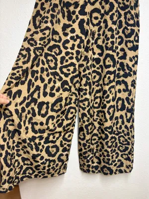 SheIn Animal Print Wide Leg Pants 026 thumbnail 4