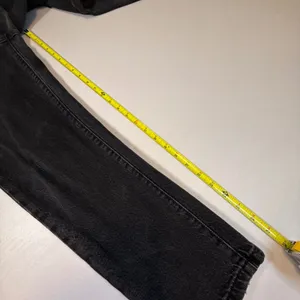 Zara Womens High Waisted Mom Jeans Washed Black Denim Straight Leg Size 4 EUR 36 thumbnail 10