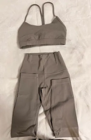 Lululemon Set Align Leggings Align Bra thumbnail 1
