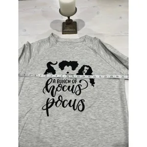 NWOT! HOCUS POCUS Crew neck grey size medium thumbnail 4