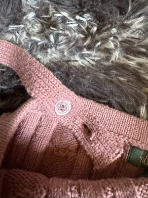 Wild fable cropped cable knit tank top small thumbnail 3