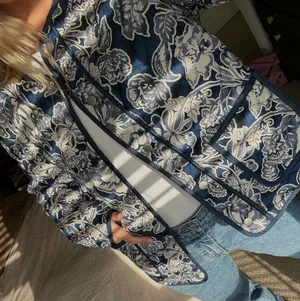 Quilted Jacket Blue Size L thumbnail 1