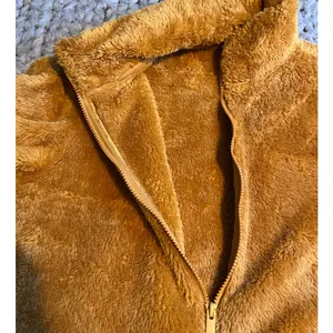 Uniqlo fleece zip up mustard yellow / golden size xl thumbnail 6