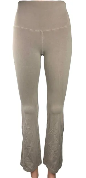 Aritzia TNA Chill Atmosphere Beige Flare Boot Cut Yoga Leggings Sweat Pants thumbnail 1