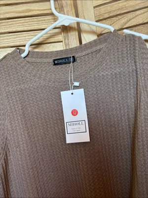 Women's Miholl Sleeveless Knit Twist-Front Top Medium NWT thumbnail 2