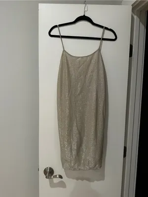 Audrey 3+1 Gold Slip Dress thumbnail 2
