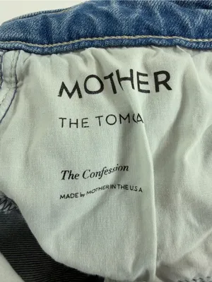 MOTHER The Tomcat Ankle Shred The Confession Jeans‎ 24 Distressed thumbnail 6