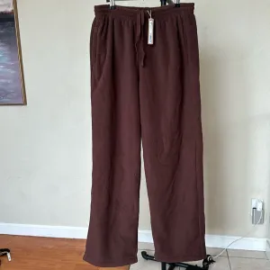 SKIMS‎ Fleece Lounge Pant Size M Cocoa AP-LPT-2171 thumbnail 3