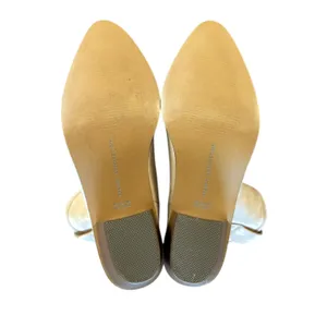French Connection Carrie Boots Beige Western Vegan Suede Womens Size 7 thumbnail 5