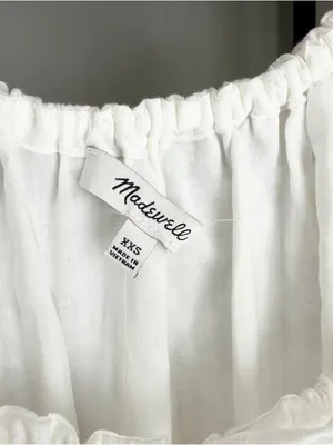 NWT Madewell Sophia Midi Dress in Seersucker Check thumbnail 6