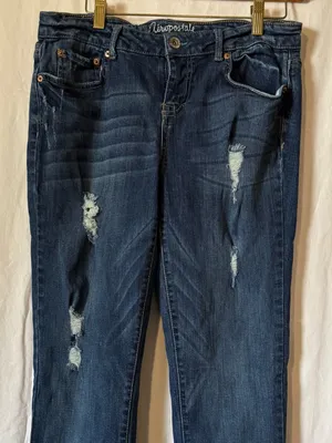 Distressed Skinny Jeans – Aeropostale – Size 12 thumbnail 1