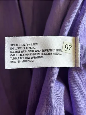 NWT Universal Thread Purple Smocked Tiered Midi Dress Pockets Cutout Back M thumbnail 8