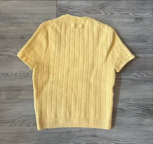 ZARA Yellow Knit Sweater thumbnail 5