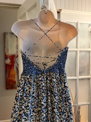 ✨Free People Smocked Floral Sundress XS ✨ thumbnail 5
